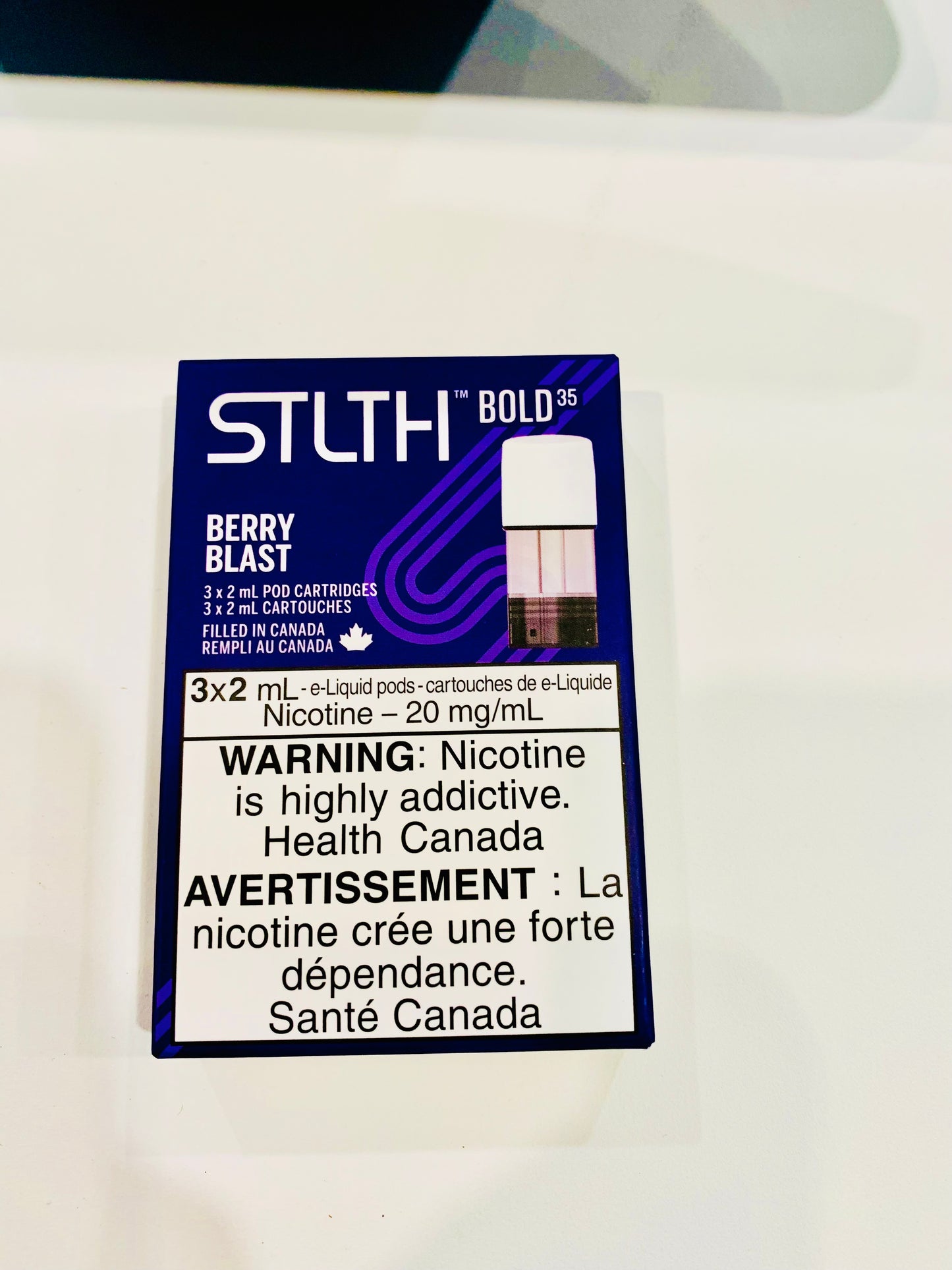 Stlth pods Berry blast Bold35 20mg/mL