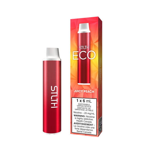 Stlth Eco Mini Juicy Peach 20mg/mL disposable (Provincial)