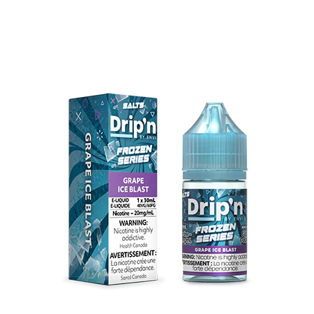 Drip’n E-liquid Frozen Series Grape Ice Blast 20mg 30mL (Provincial)