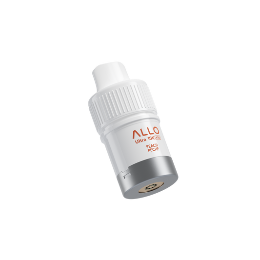 Allo ultra 10k Peach pre-filled pod 20mg/mL (Provincial)