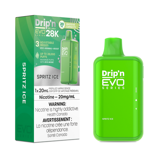 Drip’n EVO 28k Spritz Ice 20mg/mL disposable (provincial)