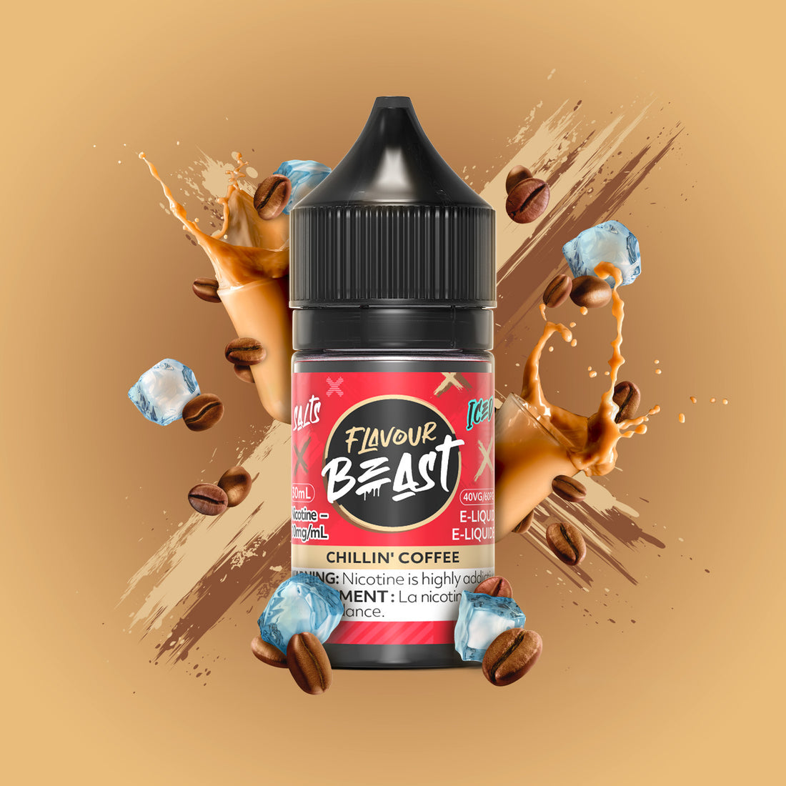 Flavour Beast E-liquid Chillin Coffee iced 20mg/mL 30mL (Provincial)