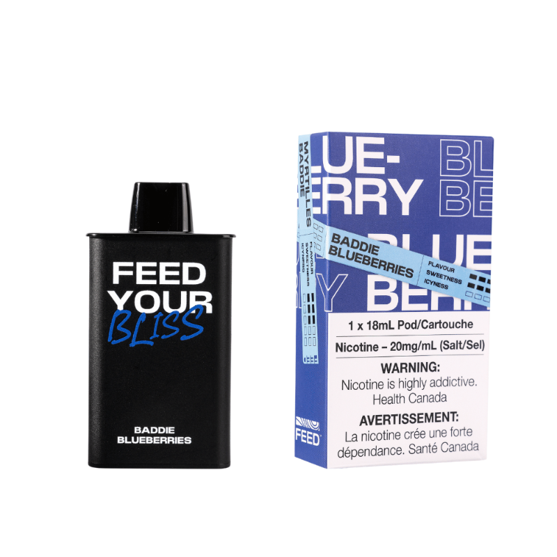 Feed pod 9000 Baddie Blueberries 20mg 18ml (provincial)