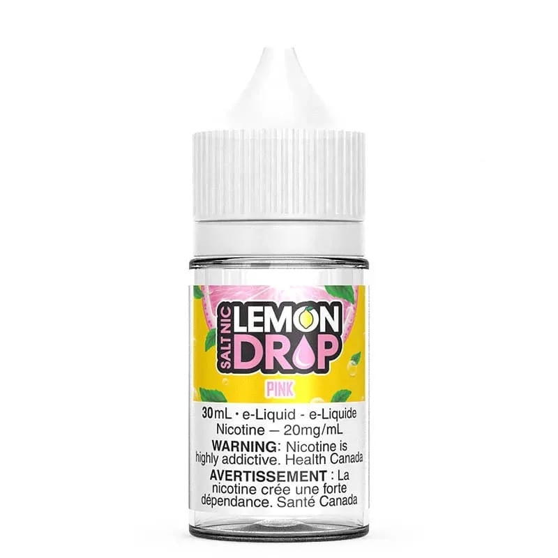 Lemon Drop Ice salt e-liquid Pink 20mg/mL 30mL