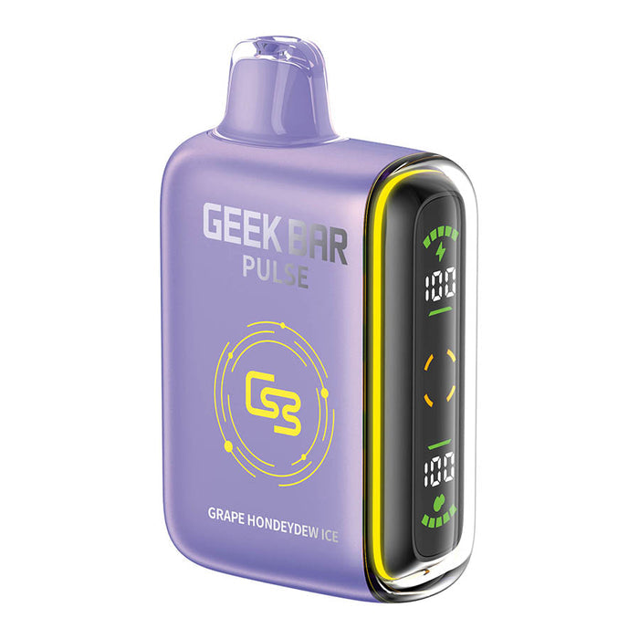 Geek bar pulse 9000 Grape Honeydew Ice 20mg/mL disposable (Provincial)