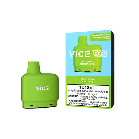 Vice loop pod Green burst 20mg/mL