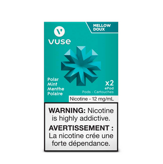 Vuse Epod Polar Mint 12mg/ml  ×2 (New provincial tax)