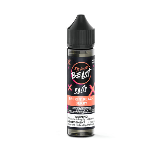Flavour Beast E-liquid Packin’ Peach Berry 20mg/mL 60mL (provincial)