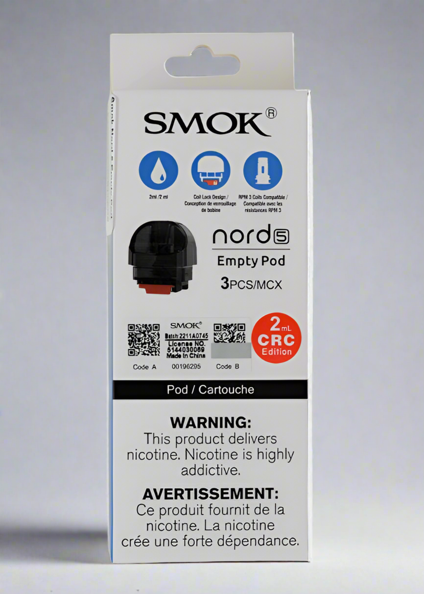 Smok Nord 5 Empty Pods 3pcs