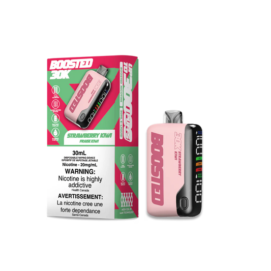 Boosted 30K Strawberry Kiwi Disposable 20mg/ml (Provincial)