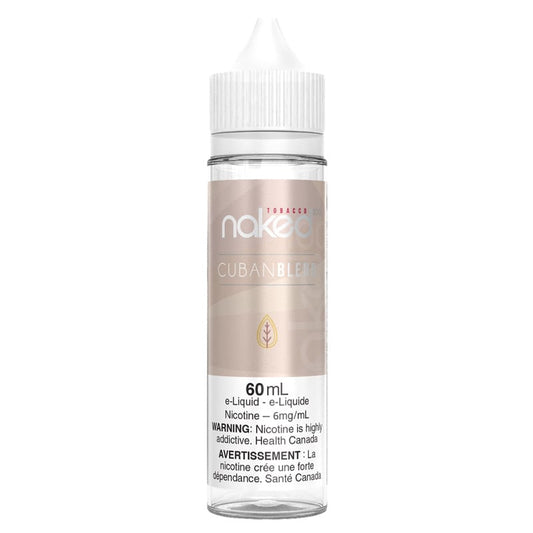 Naked 100 e-liquid Cuban Blend 12mg/mL 60mL (provincial)