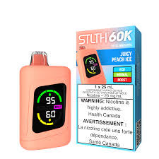Stlth 60K Juicy Peach Ice 20mg/mL disposable (Provincial)