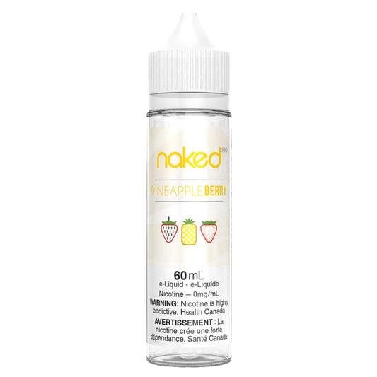 Naked 100 e-liquid Pineapple berry 12mg/mL 60mL