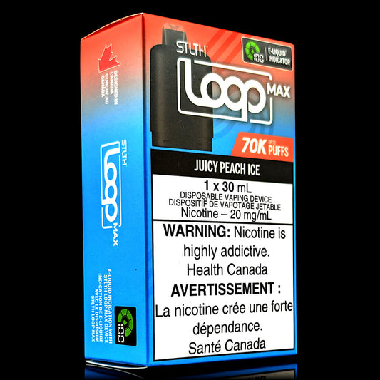 Stlth loop pod Max 70k Juicy peach ice 20mg/ml (Provincial)