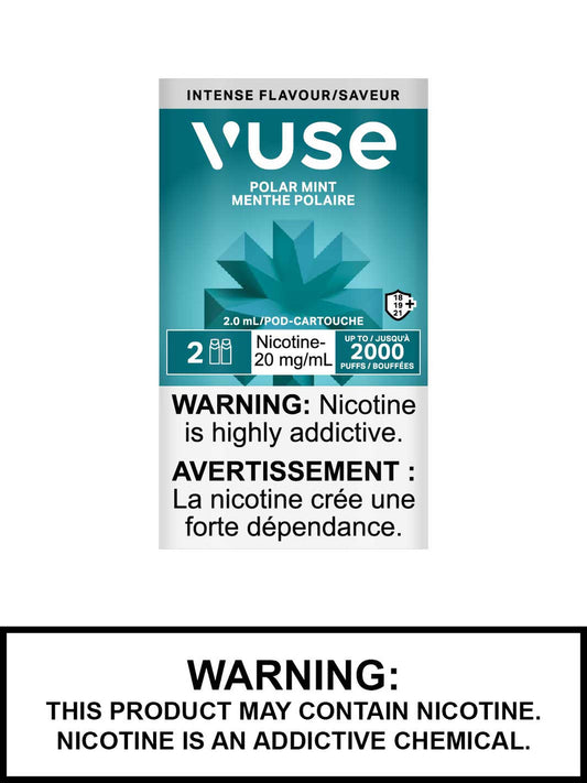 Vuse epod Polar mint 20mg/mL ×2  (New provincial tax)