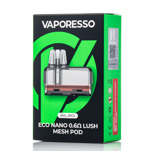 Vaporesso Eco Nano 0.6Ω Lush Replacement Mesh Pod 6mL