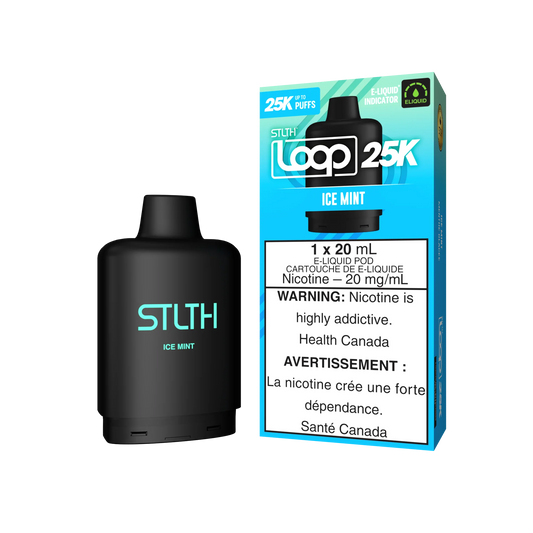 Stlth Loop Pod 25k Ice Mint 20mg/ml (Provincial)