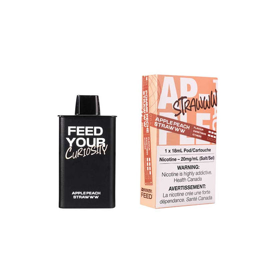 Feed pod 9000 Apple Peach Strawww 20mg 18ml