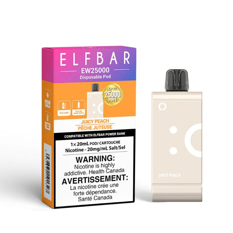 Elf Bar EW25K Pod Juicy Peach 20mg (Provincial)