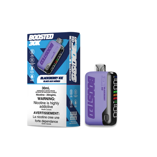 Boosted 30K Blackberry Ice Disposable 20mg/ml (Provincial)