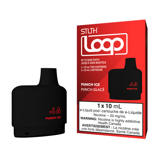 Stlth loop pod Punch ice 20mg/mL