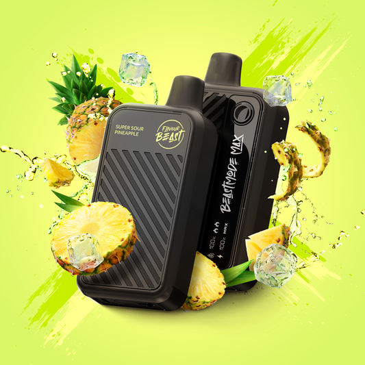 Flavour beast Mode Max 18k Super Sour Pineapple Iced  20mg/mL