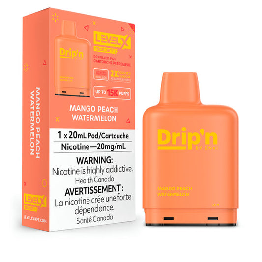 Drip’n LevelX Pod Mango Peach Watermelon 15K 20mg/ml