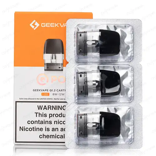 Geekvape Q Replacement Pods - 1.2ohm
