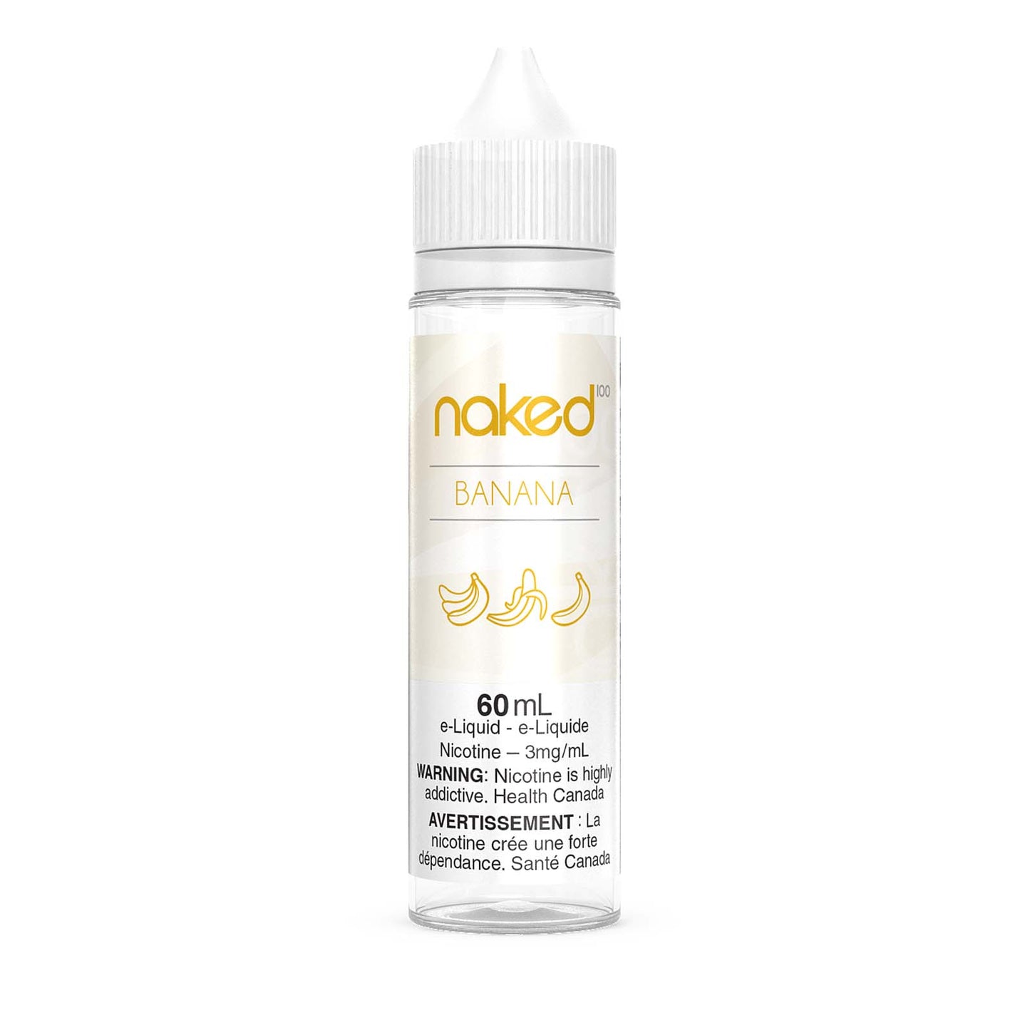 Naked 100 e-liquid Banana 12mg/mL 60mL