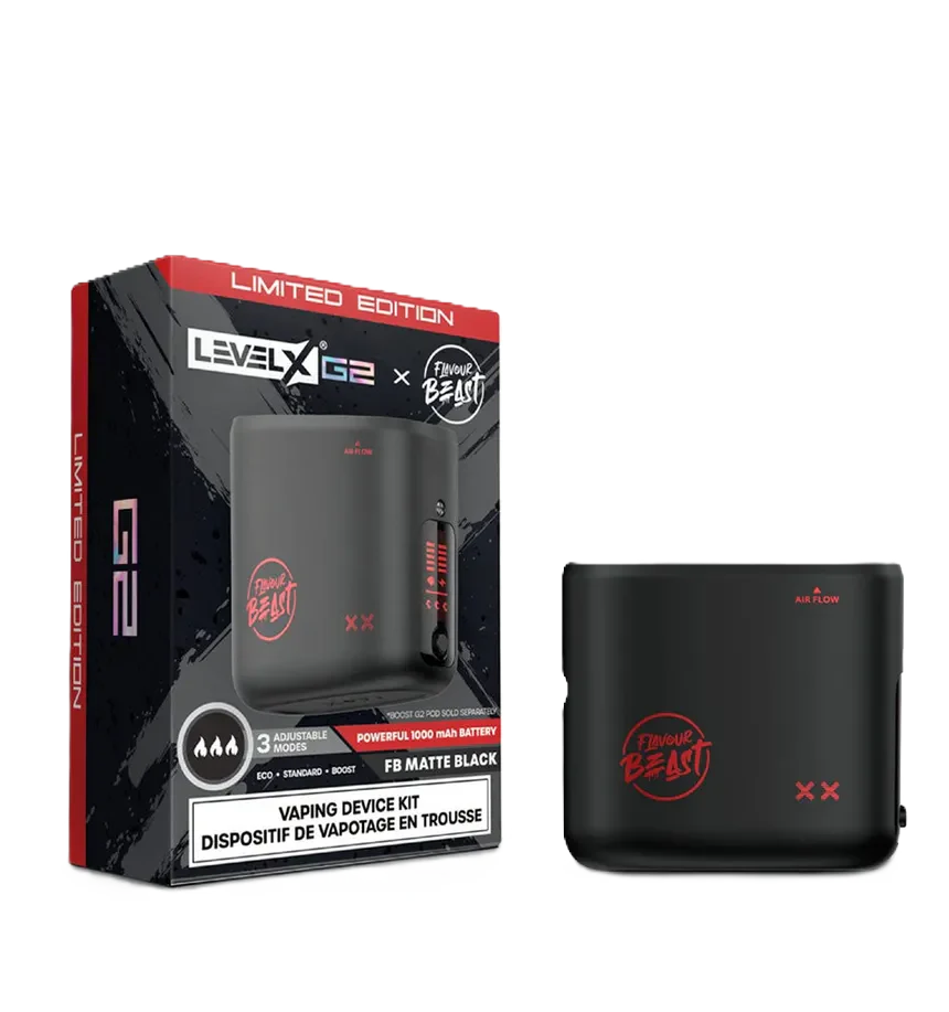 LevelX Boost G2 Device/Battery - Matte black