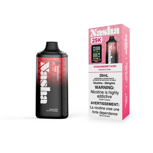 Nasha 25K Strawberry Kiwi disposable 20mg/ml (Provincial)