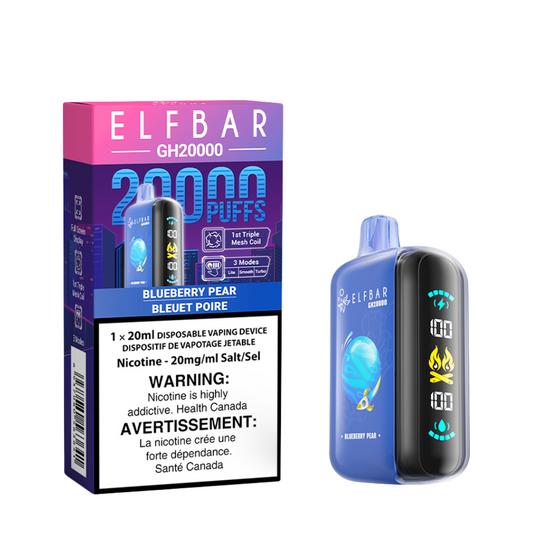 ELF BAR GH20k Blueberry Pear 20mg/mL Disposable (Provincial)