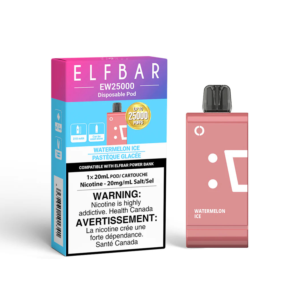 Elf Bar EW25K Pod Watermelon Ice 20mg (Provincial)