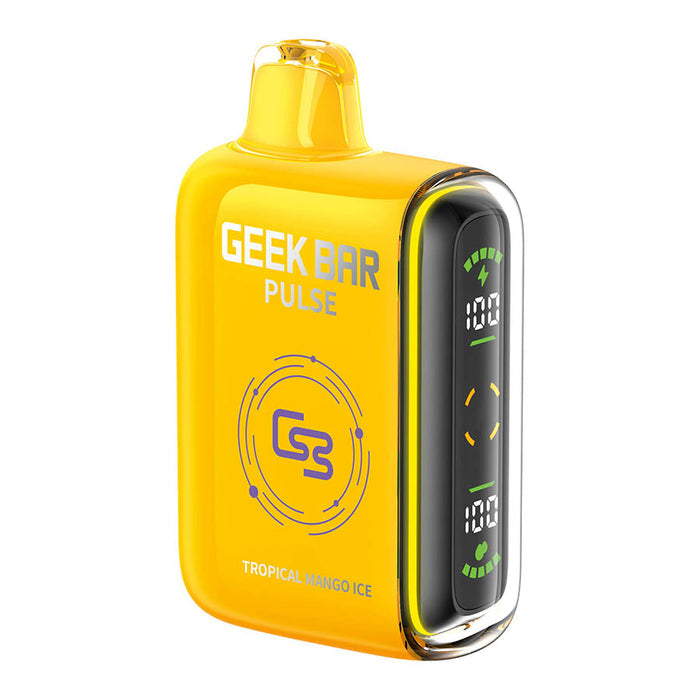 Geek bar pulse 9000 Tropical Mango Ice 20mg/mL disposable (Provincial)