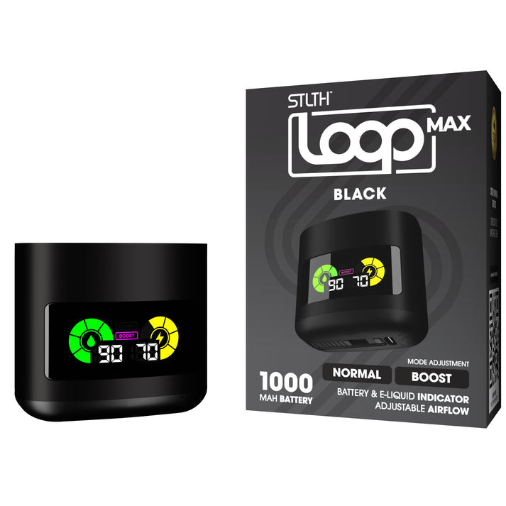 STLTH LOOP MAX Device - Black Noir