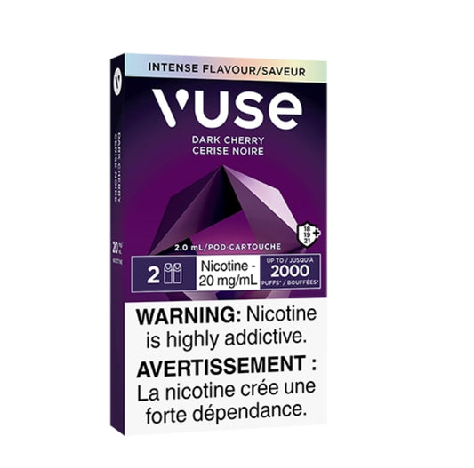 Vuse epod Dark Cherry 20mg/mL ×2 (New Provincial Tax)