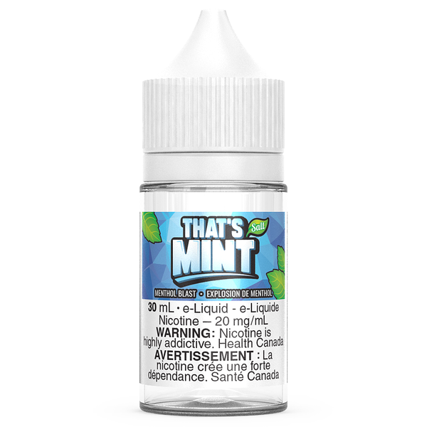 Thats Mint Salt E-liquid Menthol Blast 20mg/30mL