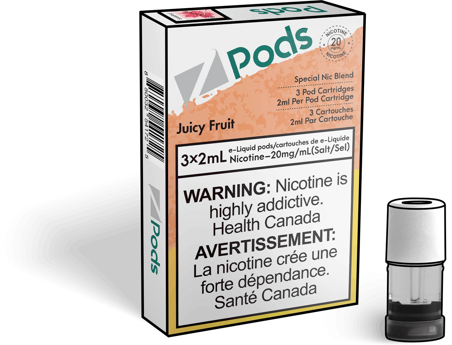 Zpods Juicy fruit 20mg/mL