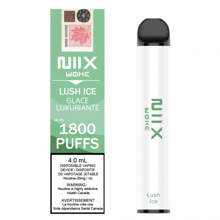 Niix woke Lush Ice 20mg/ml disposable vape