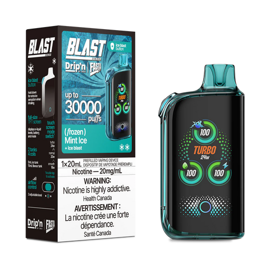 Drip’n Fasta Blast 30k Mint Ice 20mg/mL Disposable