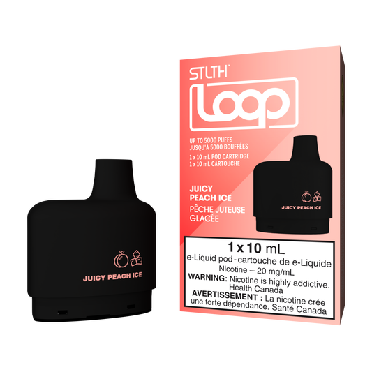 Stlth loop pod Juicy peach 20mg/mL