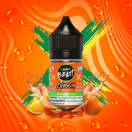 Flavour beast E-liquid Chuggin Orange Fizz iced 20mg/ml 30ml (Provincial)