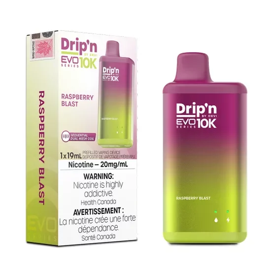 Drip’n EVO 10K Raspberry Blast 20mg/mL disposable