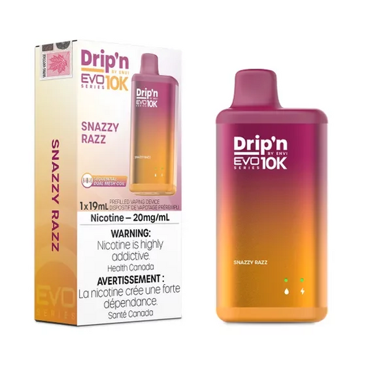 Drip’n EVO 10K Snazzy Razz 20mg/mL disposable