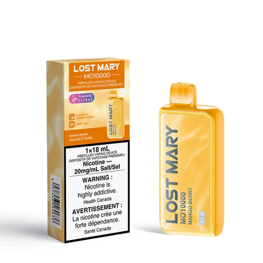 Lost Mary MO10000 Mango Berry 20mg/mL disposable