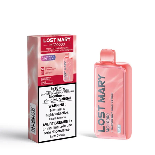 Lost Mary MO10000 Strawberry Grapefruit 20mg/mL disposable