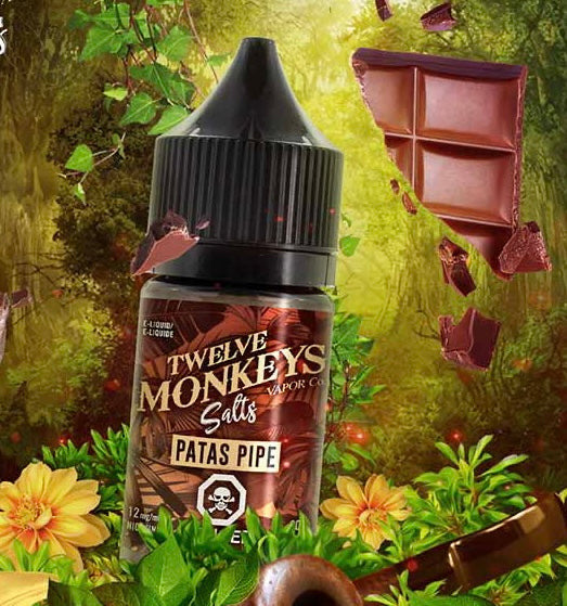 Twelve Monkeys Patas Pipe e-liquid 20mg/mL 30mL