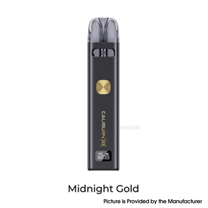 Uwell Caliburn G3 Vaping Device Kit Midnight Gold