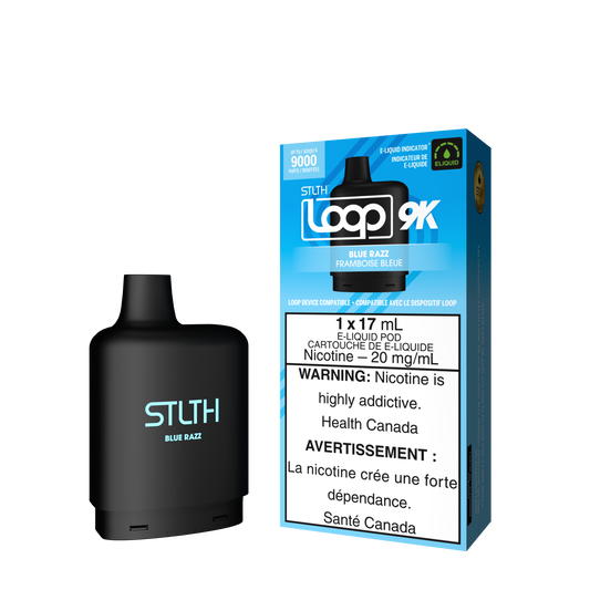 Stlth Loop pod 9K Blue Razz 20mg - 17ml (Provincial)