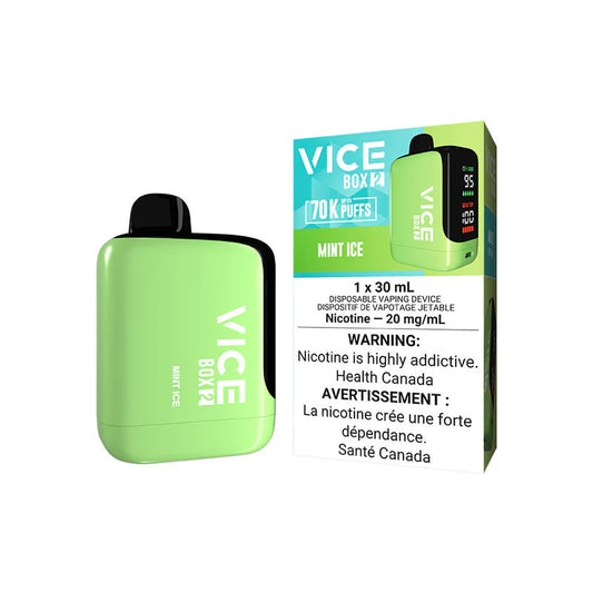 Vice Box 2 Mint Ice 70k puff 20mg/mL disposable (Provincial )